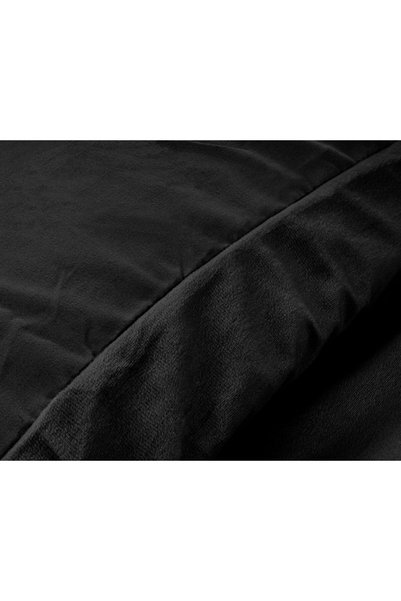 Sleeptime Lenjerie de pat, Sleeptime, pentru 2 persoane, Velvet, Neagră, 200x220 cm