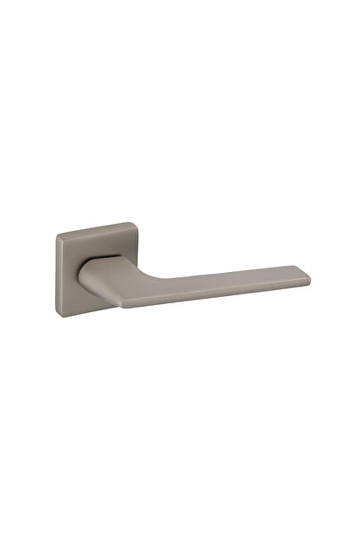EYMEN YAPI Meysan İrem Lux Square Badge Door Handle Satin Wc