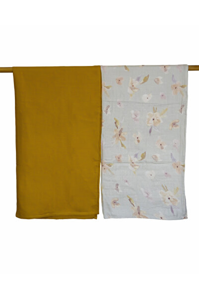 Mimiko غطاء موسلين بطبقتين 100% قطن فائق النعومة، يسمح بمرور الهواء، غطاء للأ...