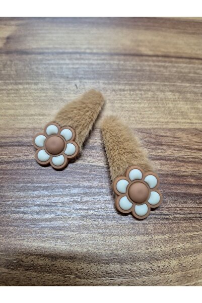 Melkady Aksesuar MelKady 549 - Cataramă cu flori de pluș - 1 bucată