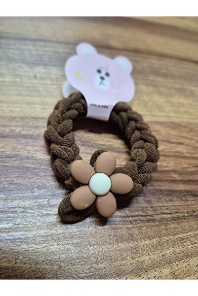 Melkady Aksesuar MelKady 548A - Ластична лента за коса с макраме и флорален м...