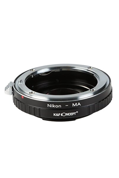 K&F CONCEPT Adaptor montură Nikon-MA cu sticlă optică de la montura Nikon F l...