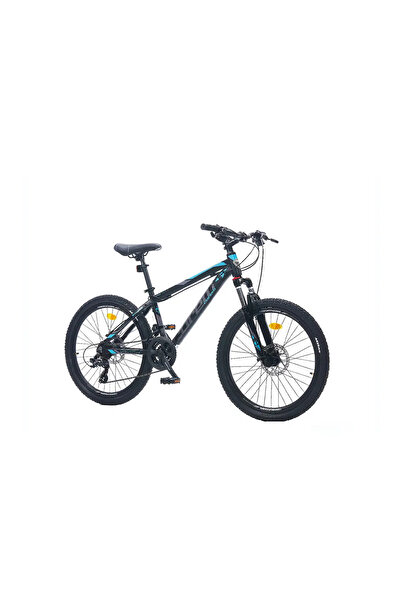 Corelli Felix 2.2 - 14'' Kadro - 24 Jant - Dağ Bisikleti - Siyah - Turkuaz / Gri