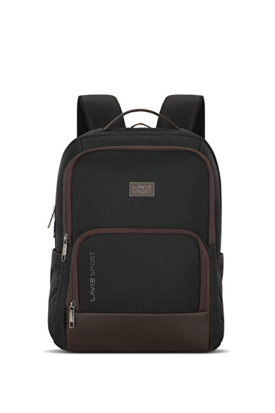 Lavie Sport Baron 21L Laptop Backpack For Men & Women |Boys & Girls (Grey/PBlue)