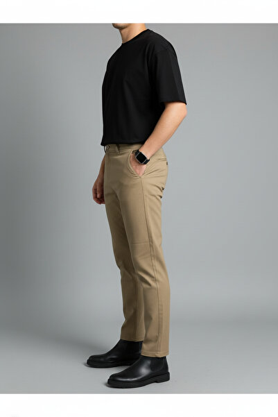 hello7 Slim Fit Kumaş Günlük Erkek Pantolon Tarz Sahibi, Rahat Kesim