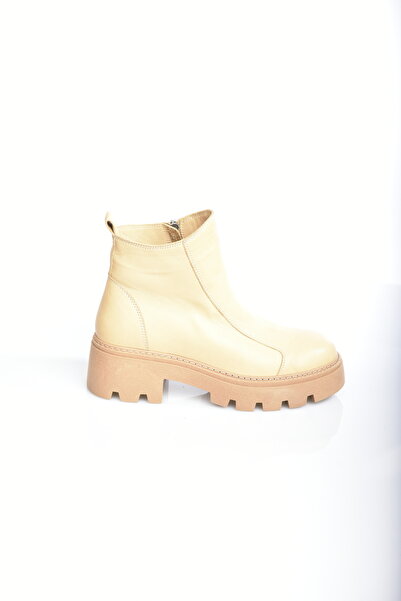 MEMORY حذاء نسائي من الجلد الطبيعي ببطانة من الفرو – حذاء جلدي أنيق بنعل 5.5 ...