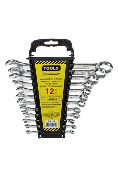 SHOPIENS Set Chei Combinate, 12 Bucati, Dimensiuni 6-22 mm, Husa Inclusa