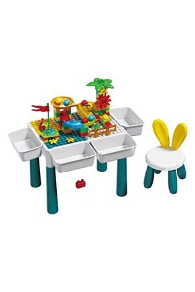 OEM Educational Table with Activities with Cubes & Chair - 85 Pieces