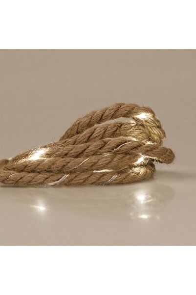 SHOPIENS Decorative LED String, 50 Bulbs, 5m, Warm White Light, Battery Operated, Indoor Use