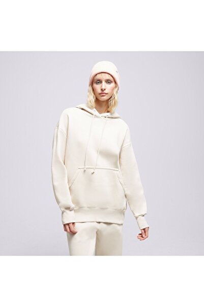 Nike Αθλητικά ρούχα Phoenix Fleece oversized d Pullover Hoodie Μπεζ γυναικείο φούτερ