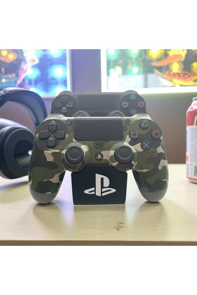 multiogz Ps4 Dualshock 4 Dual Handle Stand – Gamepad Holder Bracket | Organizer Game Console Accessory