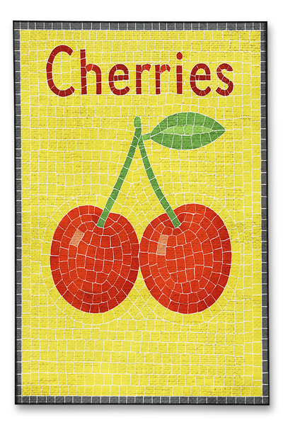 Rugs Modern Halı MOSSO Πορτοκάλια με γραπτό σχέδιο, υφαντή βάση, vintage διακ...