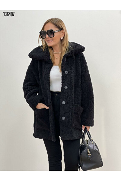 Modayakamoz New Season Trend Alarm Women's Welsoft Long Sleeve Coat