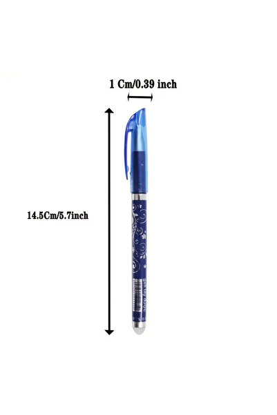 yiren Set 2 pixuri cu cerneală termică, 20 de rezerve și 1 radieră mare