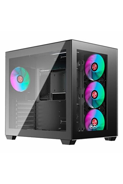 Paean C7 USB 3.2 ARGB ATX Mid Tower Siyah Kasa