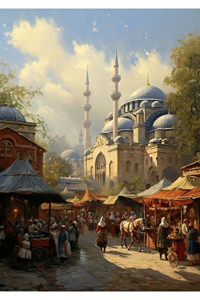 Dialands Mozaik Osmanlı Çarşısında Gün Doğumu 43X60CM