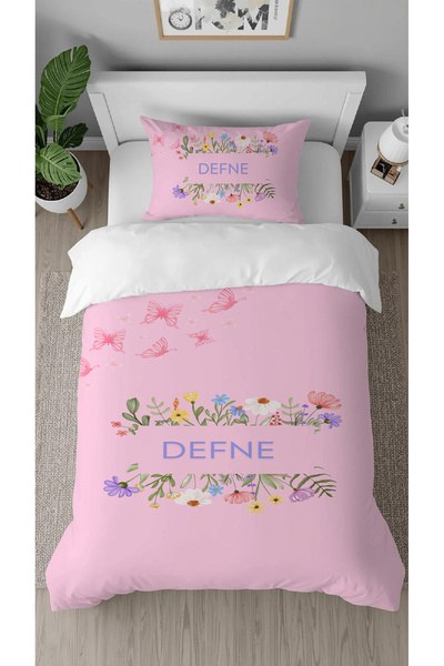 GREENDECOR Name Can Be Written Flower Butterfly Special Patterned Digital Pri...