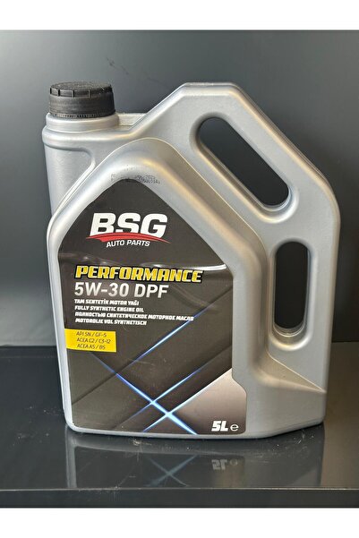 BSG 5W-30 DPF 5 LT Tam Sentetik Motor Yağı (Orijinal)