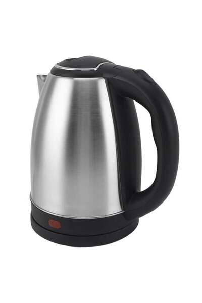 tienda fiesta Crown Crw-7102 1500W 1.8 Liter Luxury Steel Water Heater Kettle Inox