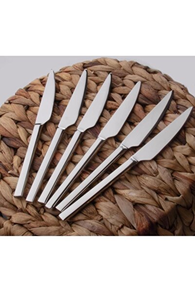 asc.home 12 Pieces of 18.10 Dinner Knives (21 Cm, 10 mm Thickness)