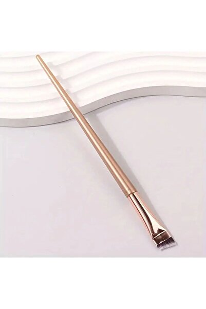 Teo Ultra-İnce Açılı Eyeliner Fırça, 2 Parça Profesyonel Sonuçlar için İnce Nokta Göz Makyaj Fırçası