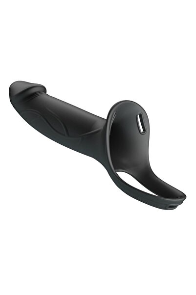Odins Shop 16,8 cm Belden Bağlamalı İçi Boş 4,2 cm Dolgulu Strapon Dildo - Landon