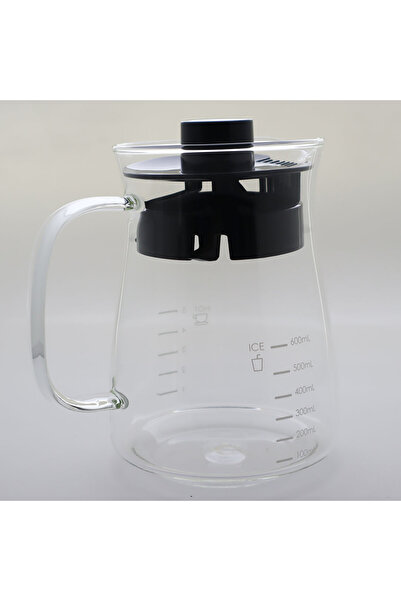 MIBRU Drip Coffee Maker ELECTRIC COFFEE MACHINE 600ml 1-4 Cups Glass Jug, Auto Off