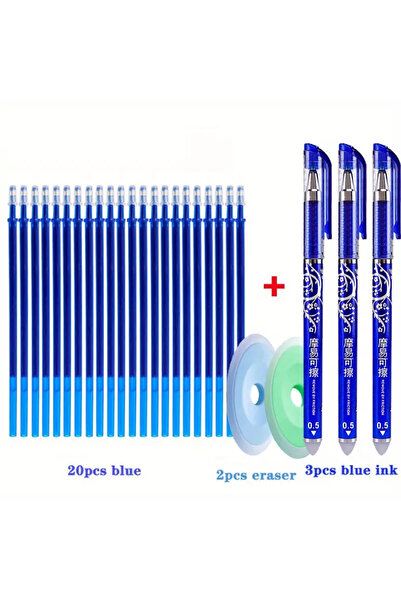 yiren Set 3 pixuri termice cu 20 de rezerve și 2 radiere mari