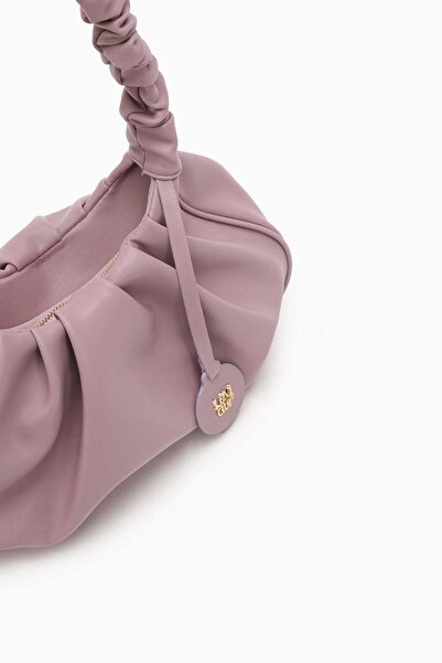 Levidor Lilac Drawstring Shoulder Bag