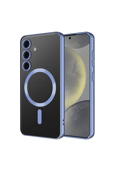 UnDePlus Samsung Galaxy A55 için Magsafe ile uyumlu Kılıf Kamera Lensli Korum...