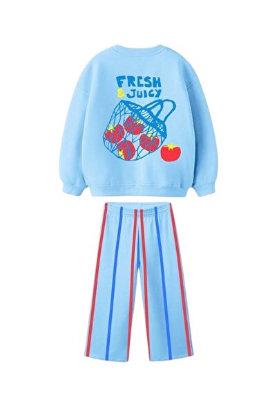 Daisy Dolly Set unisex pentru copii, cu imprimeu pe spate, din bumbac, cu det...