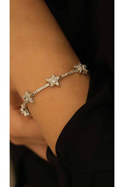 Jerie Full Zircon Stone Star Figure Bracelet