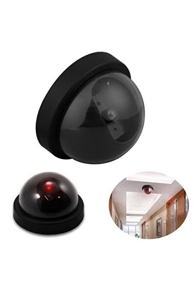 OLLEVRA Simülasyon Gerçek Görünümlü Caydırıcı Maket Güvenlik Kamerası Yanıp S...