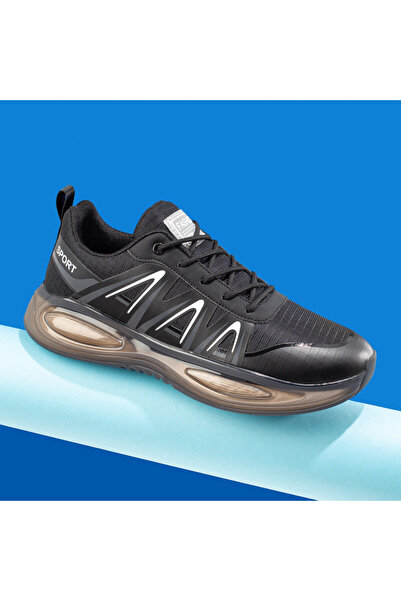 Modlet.ro Pantofi sport bărbați albi și negri MOD10018