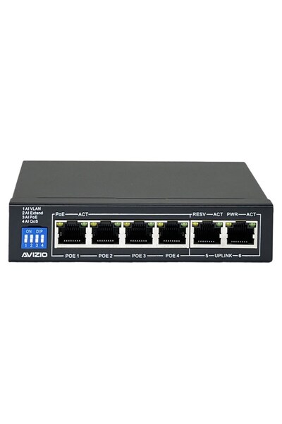 Other Switch AVIZIO PoE Gigabit cu 6 porturi negestionat