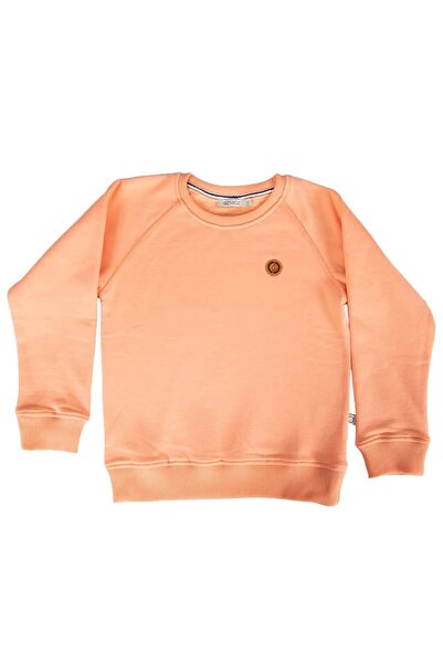 Ozmoz By Mukadder Özden Organic Orange Winter Girls' Sweatshirt