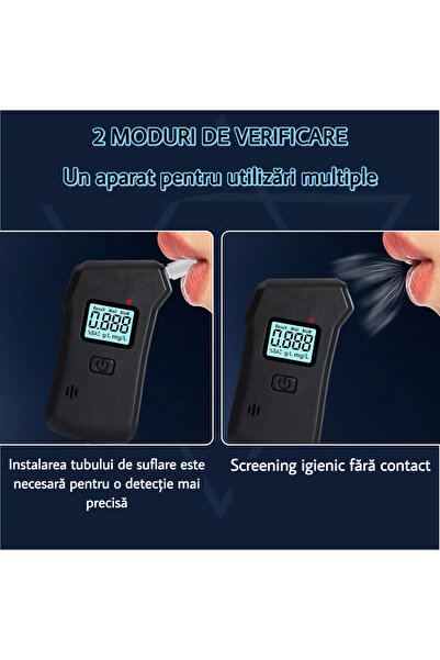 wirsen Professional Alcohol Tester Model 2025 with Digital LCD Display