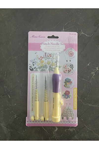 Glow PUNCH İĞNESİ Mina Carin Punch İğnesi,Nakış İğnesi,Punch İğne Seti
