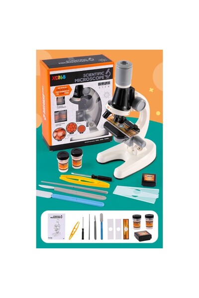 dalimag Educational Set with LED Microscope for Kids 1200x