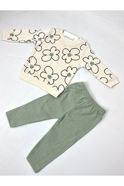bebekyol Floral Printed Baby Suit