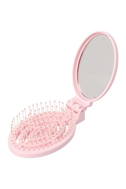 SANRIO Lisanslı Çilek Kız Serisi Aynalı Taşınabilir Fırça