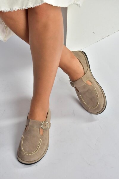 Fox Shoes V846871002 Mink Suede Casual Women's Shoes