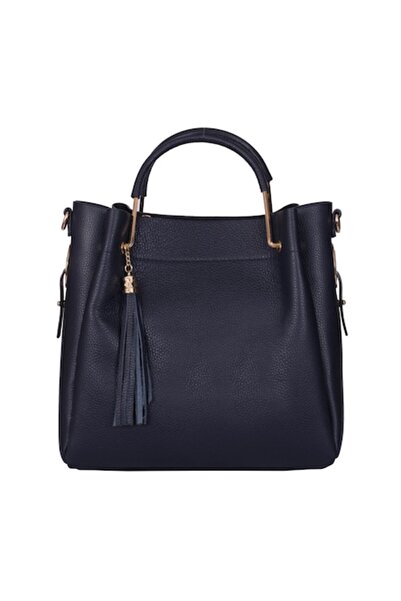 myOwn Geantă de damă din piele Fabiana bleumarin