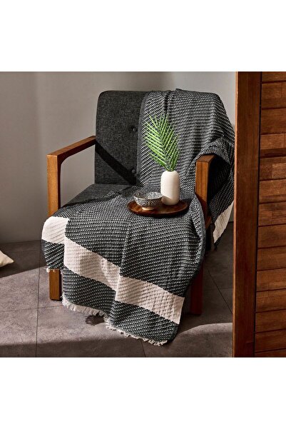 ASPARTAM Soft Wilma Sofa Cover - Black - 130X170 cm