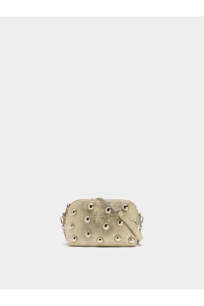 PARFOIS Metalik Küreli Çapraz Askılı Çanta