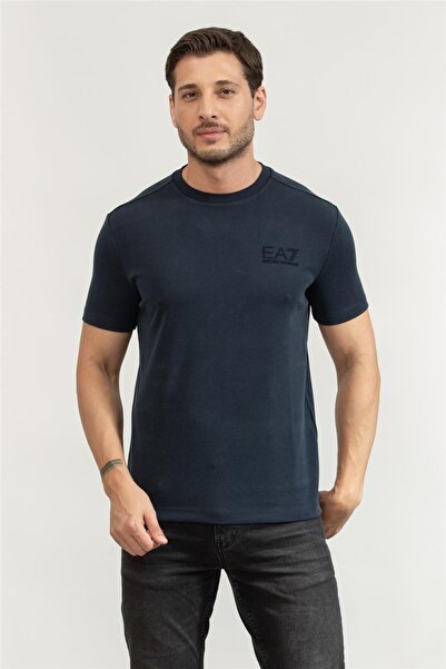 EA7 Erkek Bisiklet Yaka T-Shirt