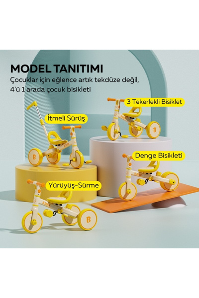 LUDDYB DUCK cocuk bisikleti
