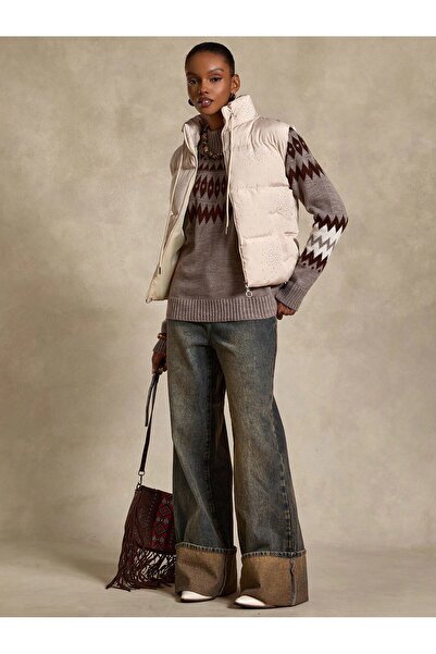 MONAMORE Women's Padded Inflatable Stone Vest