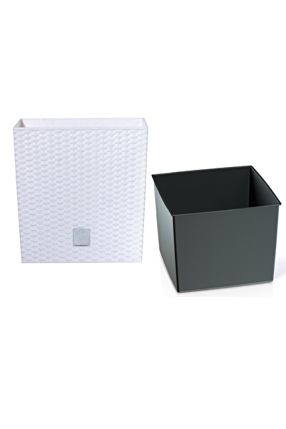 Other Ghiveci jos RATO DRTS225L cu insert | Alb