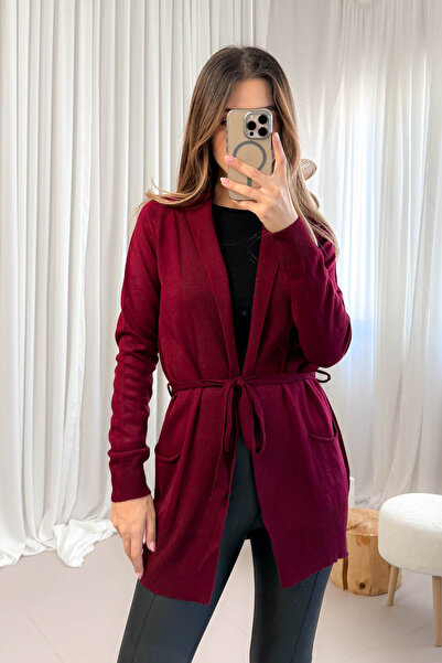 ModaPlaza Cardigan cu guler șal pentru femei 14406-1